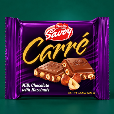 Chocolate Carré Avellanas