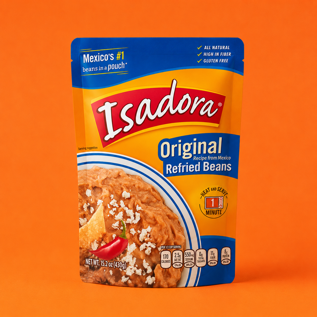 Isadora Frijoles Refritos Originales 15.2oz product image