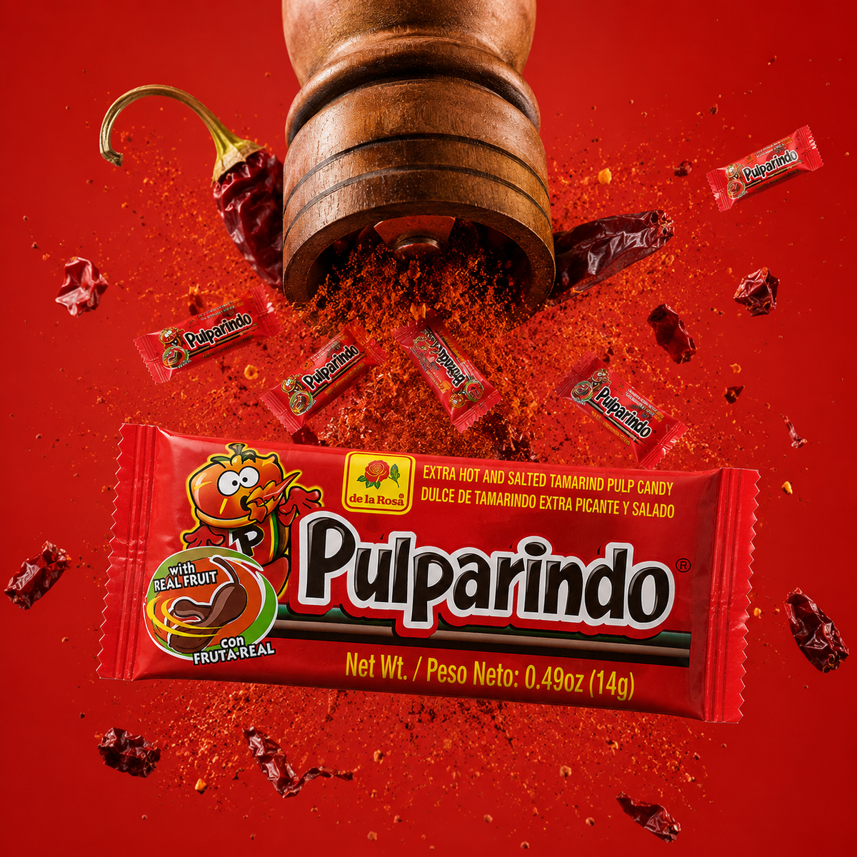 Pulparindo Extra Picante 14g