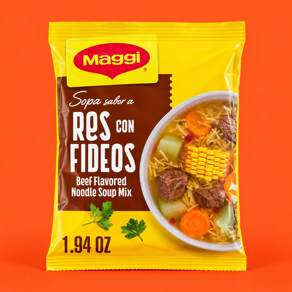 Maggi Sopa de Res - Fideos