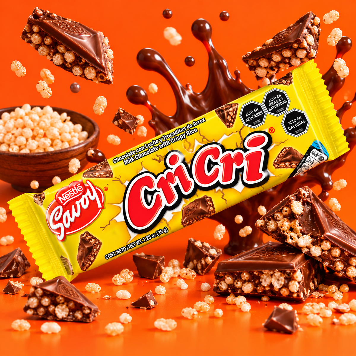 Big Chocolate Cri Cri - 615g